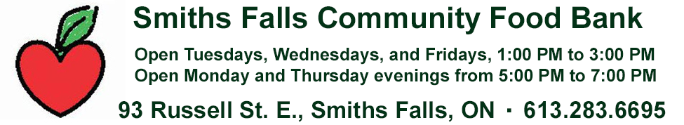 Smiths Falls Community Food Bank