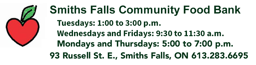Smiths Falls Community Food Bank